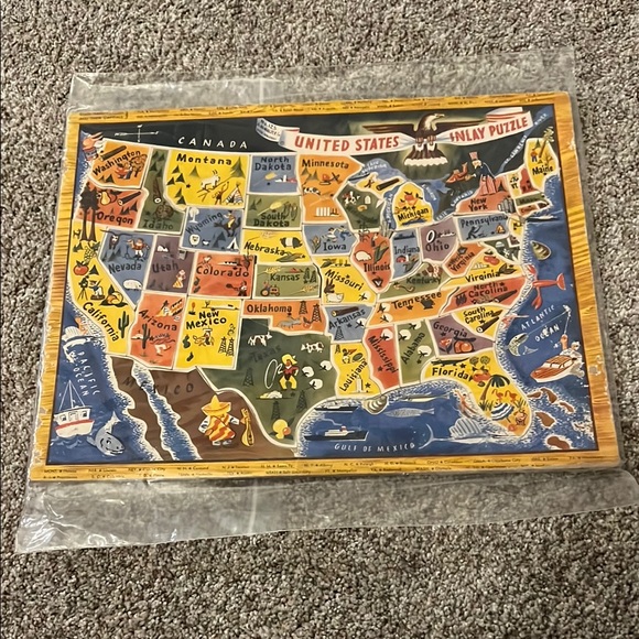 Vintage United States Puzzle - Picture 1 of 4